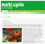 <b>graines voltz: tomatentest für alle</b></br>markt in grün